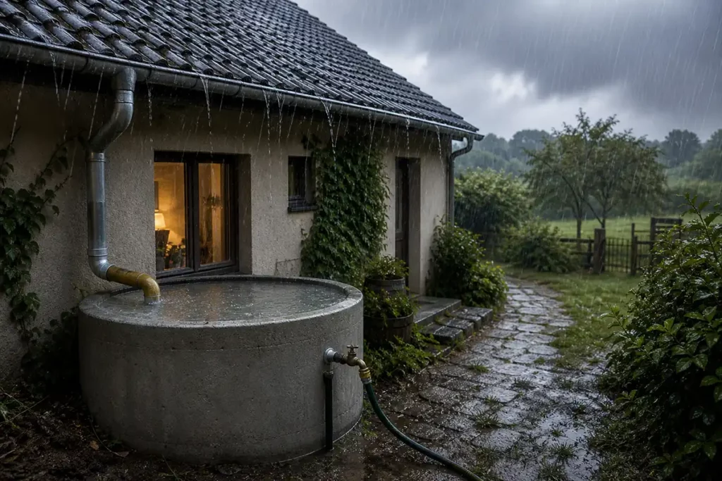 Traitement et potabilisation de l'eau de pluie