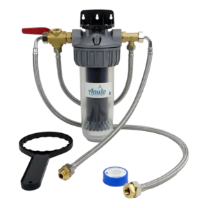 Filtre vitalisant Amilo sous évier avec kit de flexibles